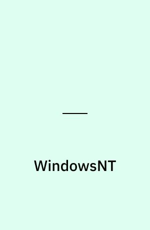 WindowsNT : netværksadministration