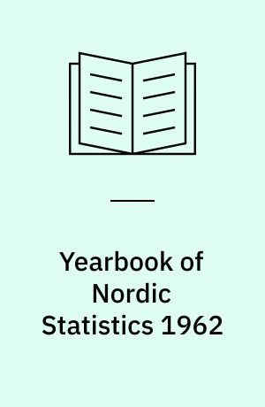Yearbook of Nordic Statistics 1962