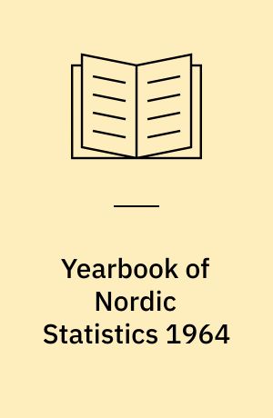 Yearbook of Nordic Statistics 1964