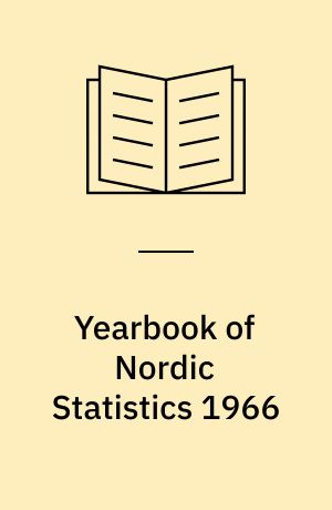 Yearbook of Nordic Statistics 1966