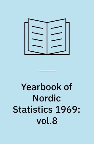 Yearbook of Nordic Statistics 1969:vol.8