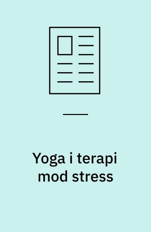 Yoga i terapi mod stress