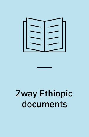 Zway Ethiopic documents : grammar and dictionary