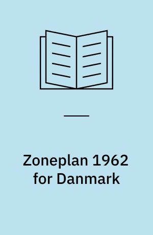 Zoneplan 1962 for Danmark