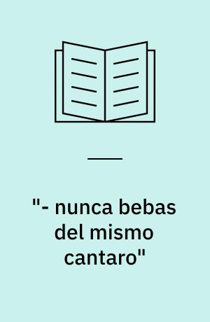 "- nunca bebas del mismo cantaro" : actas de la conferencia sobre Pueblos Indígenas en Africa : Tune, Dinamarca, 1993