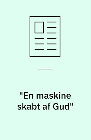 "En maskine skabt af Gud" : var Decartes definition på mennesket i den mekaniske tidsalder