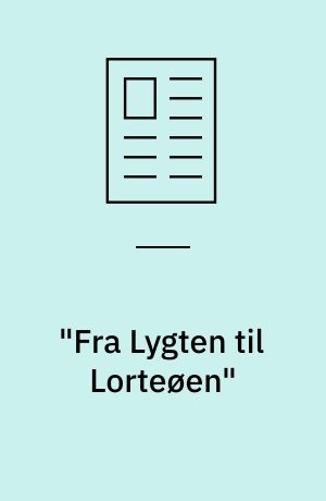 "Fra Lygten til Lorteøen" : forslag til letbane fra Nørrebro til Sundbyvester Plads