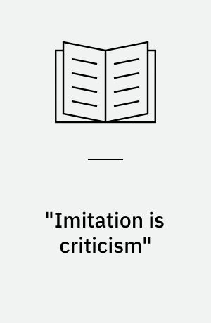 "Imitation is criticism" : Dante Gabriel Rossetti und William Blake