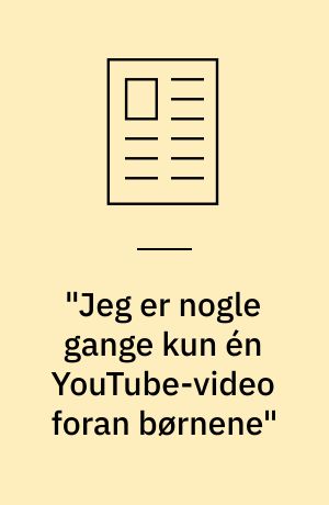 "Jeg er nogle gange kun én YouTube-video foran børnene" : læreres forståelser og første erfaringer med teknologiforståelse som forsøgsfag på grundskolens mellemtrin