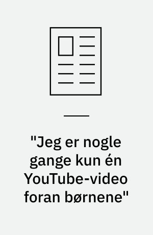 "Jeg er nogle gange kun én YouTube-video foran børnene" : læreres forståelser og første erfaringer med teknologiforståelse som forsøgsfag på grundskolens mellemtrin