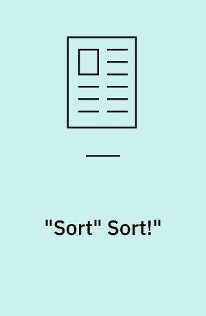 "Sort" Sort!" : om H.C. Andersens forstemthed