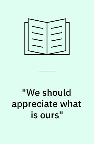 "We should appreciate what is ours" : an analysis of Maya ethnogenesis in Patzún and La Vega, two local communities in Guatemala : master's thesis in social anthropology