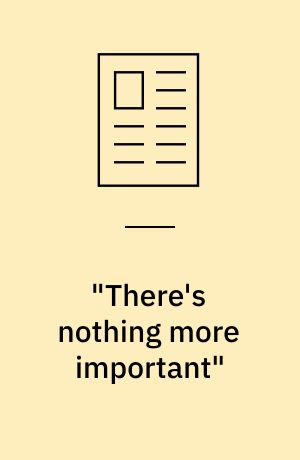 "There's nothing more important" : John F. Kennedy og beslutningen om en bemandet månelanding 1961