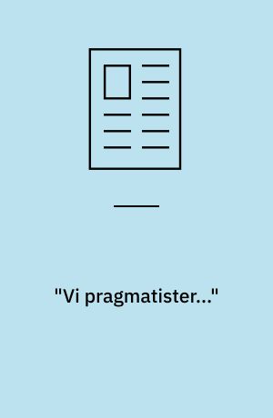"Vi pragmatister..." : Pierce og Rorty i samtale