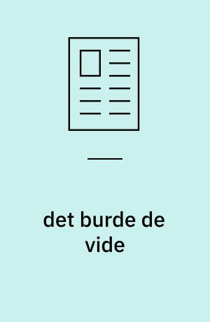 det burde de vide: et slot