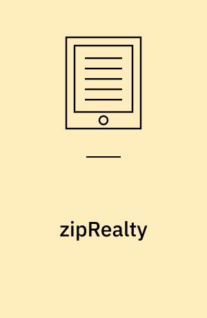 zipRealty : leading a start-up to the next level (A)