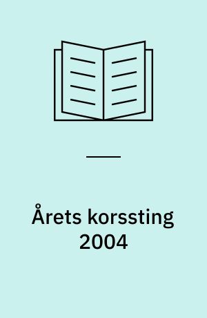 Årets korssting 2004