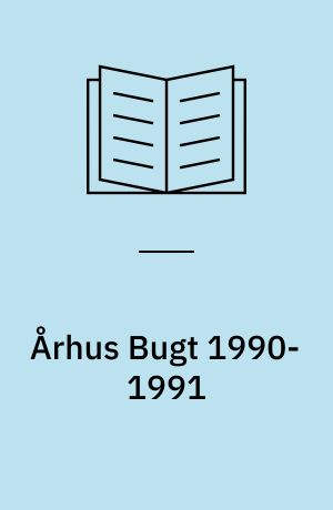 Århus Bugt 1990-1991 : hydrografi, næringssalte og plankton