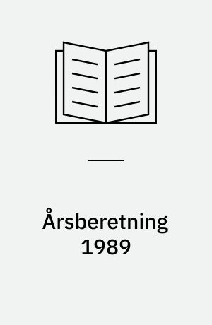 Årsberetning 1989