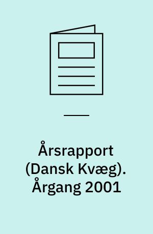 Årsrapport (Dansk Kvæg). Årgang 2001