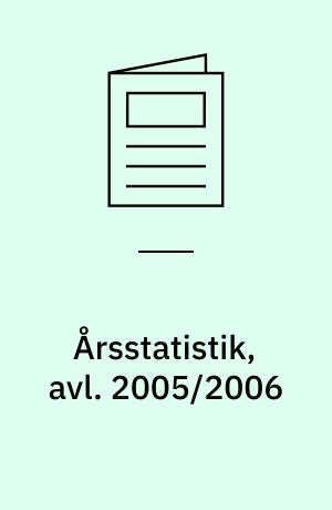 Årsstatistik, avl. 2005/2006