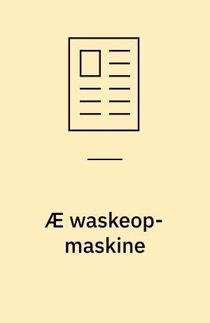 Æ waskeop-maskine