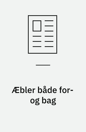 Æbler både for- og bag