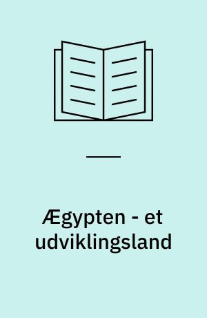 Ægypten - et udviklingsland