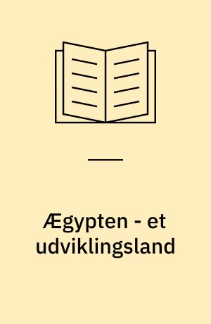Ægypten - et udviklingsland