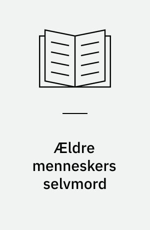 Ældre menneskers selvmord