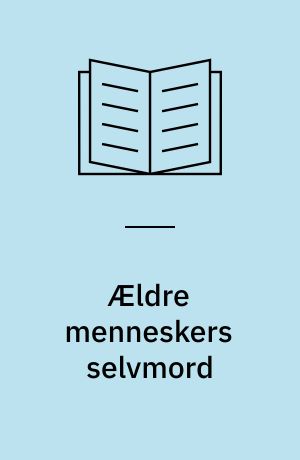 Ældre menneskers selvmord