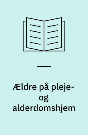 Ældre på pleje- og alderdomshjem
