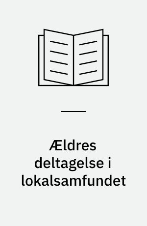 Ældres deltagelse i lokalsamfundet