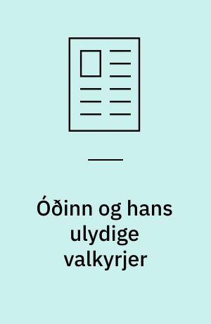 Óðinn og hans ulydige valkyrjer