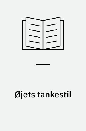 Øjets tankestil : en overvejende fænomenologisk entré i øjets verden