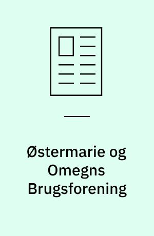 Østermarie og Omegns Brugsforening
