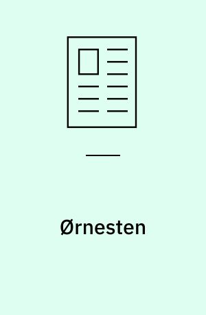 Ørnesten : børneinstitution med 0-energi-elementer