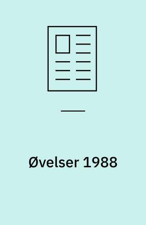 Øvelser 1988