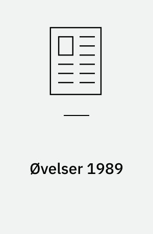 Øvelser 1989