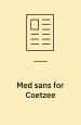 Med sans for Coetzee