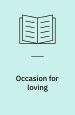 Occasion for Loving