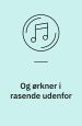 Og ørkner i rasende udenfor. LP