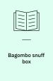 Bagombo Snuff Box. G.P