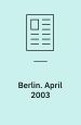 Berlin. April 2003. Den blå port nr. 61