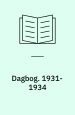Dagbog 1931-1934