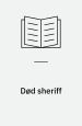 Død sheriff