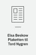 Elsa Beskow Plaketten til Tord Nygren