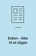 Esben - ikke til at slippe - om Knud Erik Pedersens romanserie