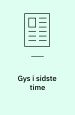 Gys i sidste time