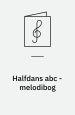 Halfdans abc - melodibog